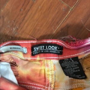 Bold Red and Orange Jeans with Vibrant Style